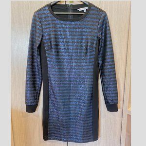 Trina Turk long sleeve shimmery dress